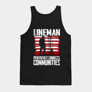 American Lineman T-Shirt Tank Top